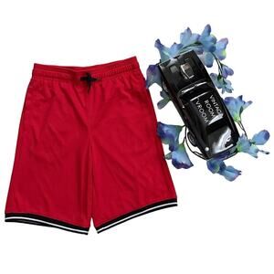 Ideology NWT Performance Red Shorts Boys S (8)